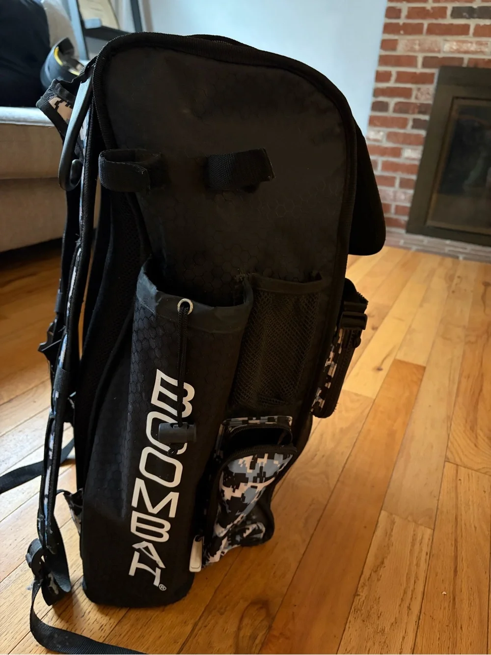 Digital Camo Blue, Black & White Tactical Backpack - Men Bags
